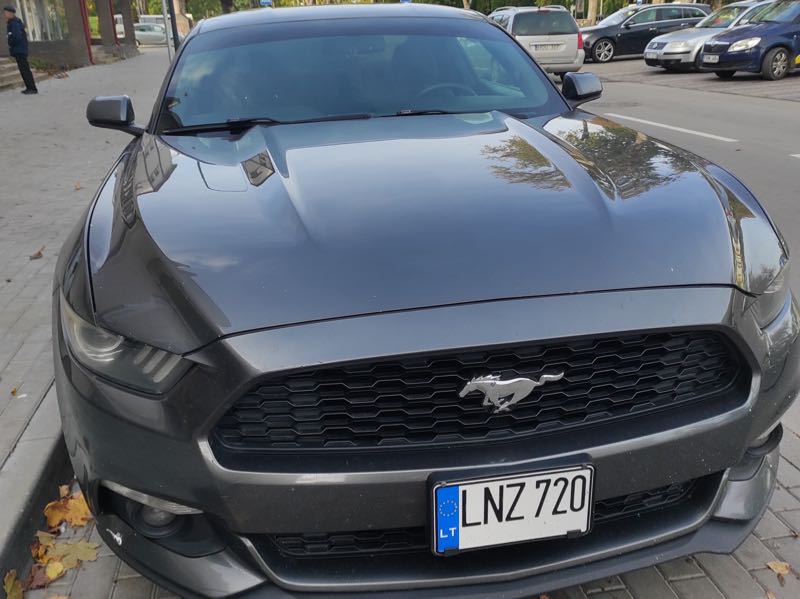 Ford Mustang spotted in Birzai