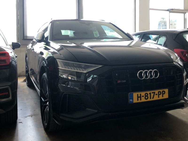 Audi SQ8 spotted in Fatsa