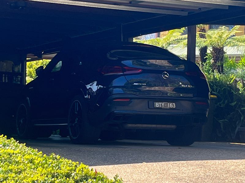 Mercedes-Benz GLE 63 spotted in Bright
