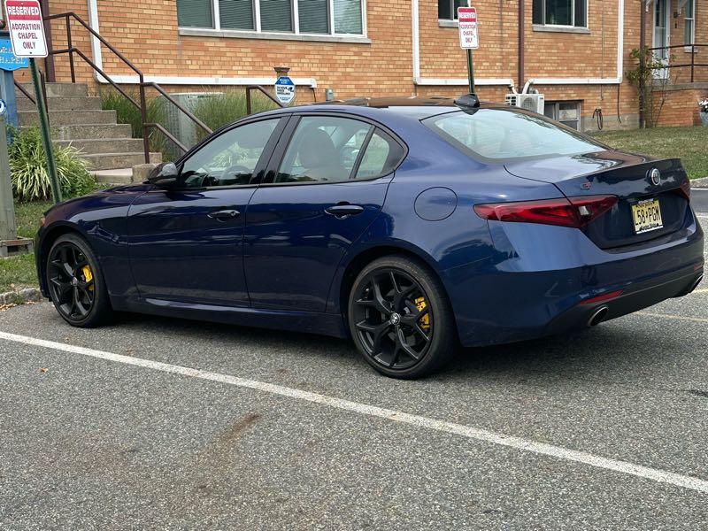 Alfa Romeo Giulia Quadrifoglio (2022) spotted in Parsippany, United States