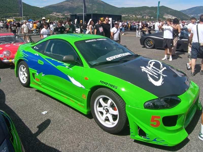 Mitsubishi Eclipse spotted in Tušilović