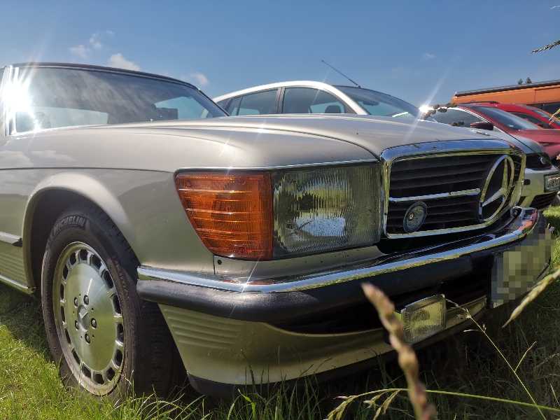 Mercedes-Benz SL-Class (1980) spotted in Stralsund, Germany