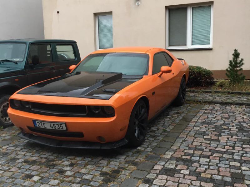 Dodge Challenger spotted in Kyjov