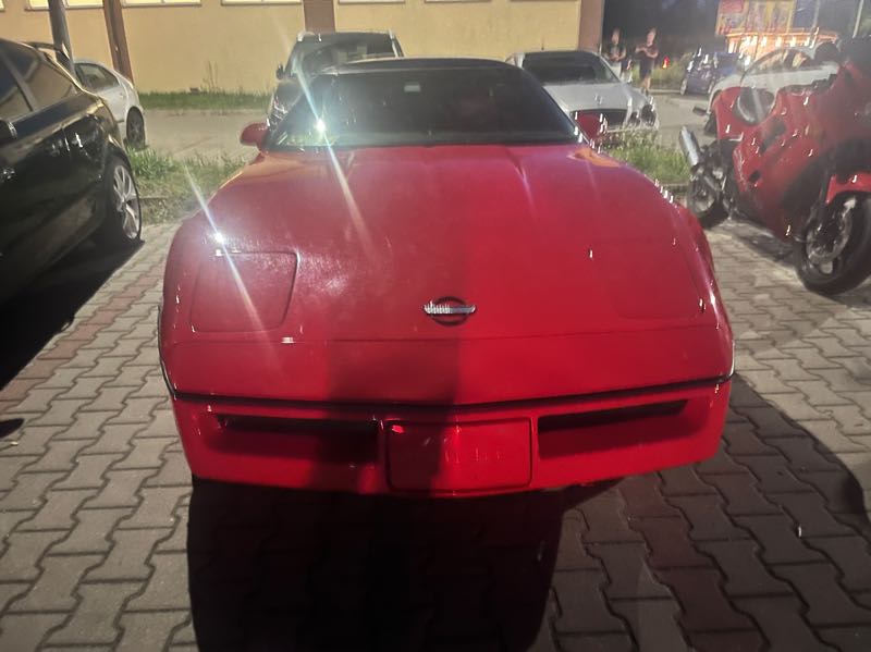 Chevrolet Corvette spotted in Legionowo
