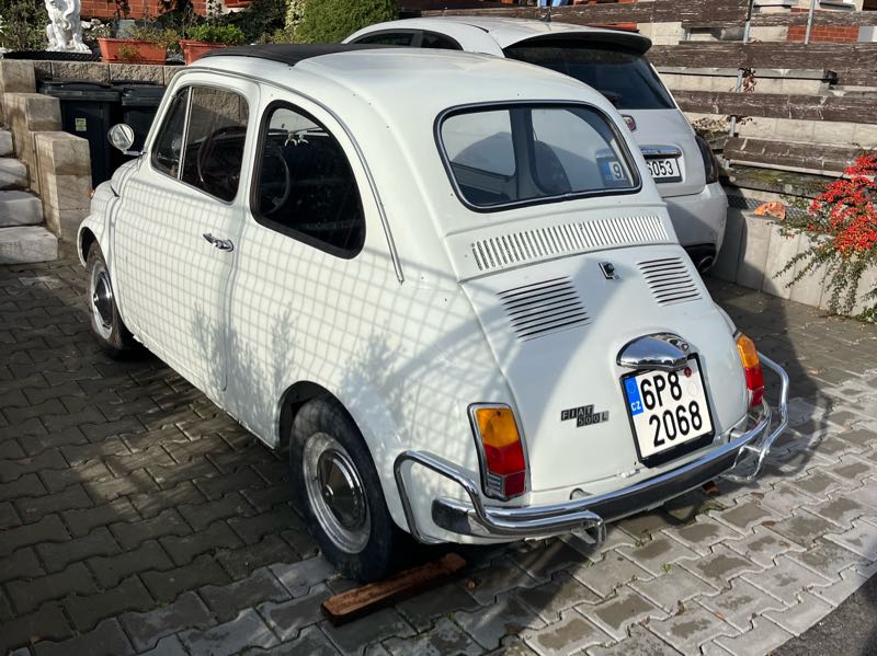 Fiat 500 spotted in Klatovy