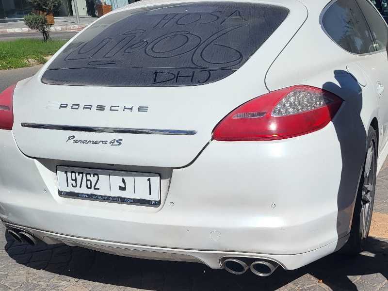 Porsche Panamera 4S spotted in Agadir