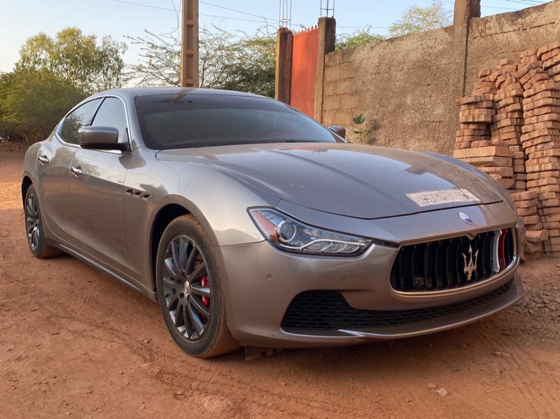 Maserati Ghibli spotted in Ouagadougou