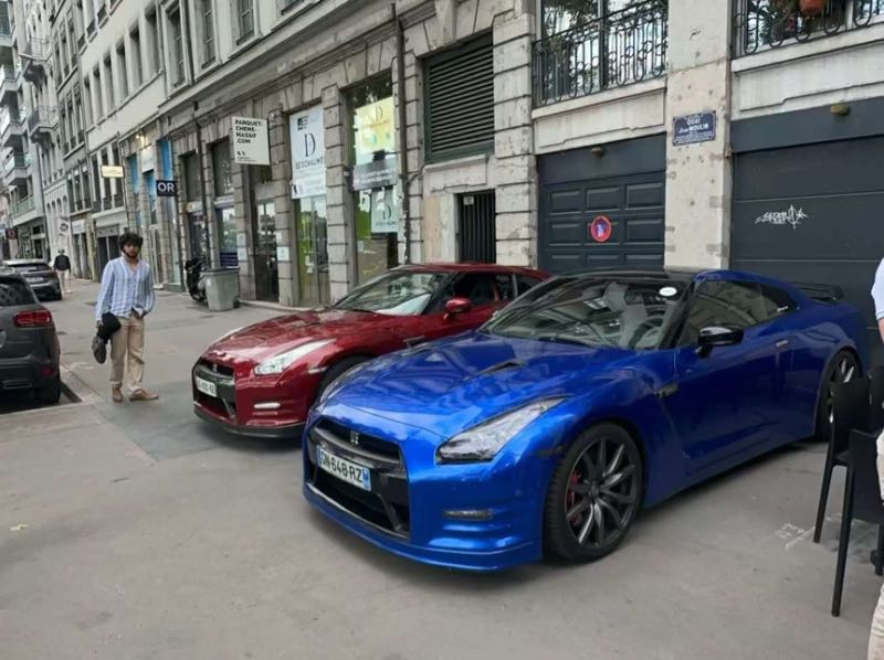 Nissan GT-R (2011) spotted in Lyon, France