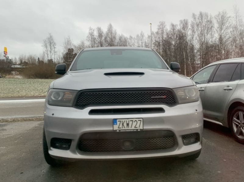 Dodge Durango SRT spotted in Haninge