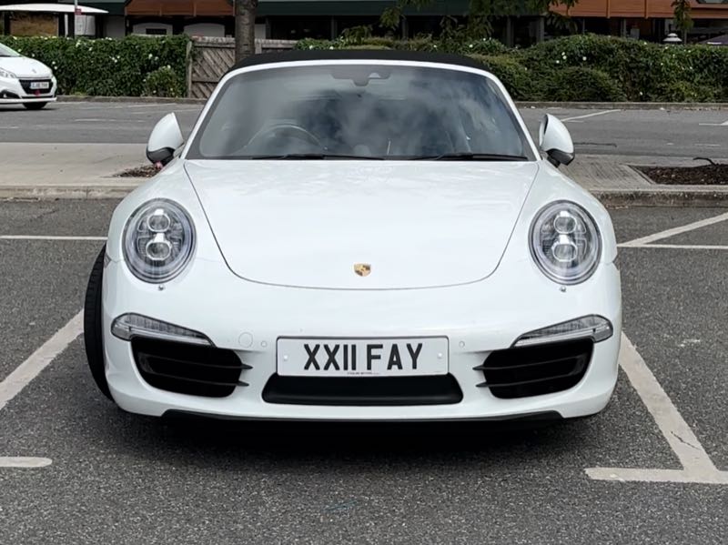 Porsche 911 (2012) spotted in Chelmsford, United Kingdom