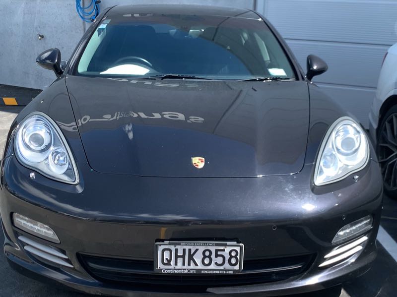 Porsche Panamera spotted in Wellington
