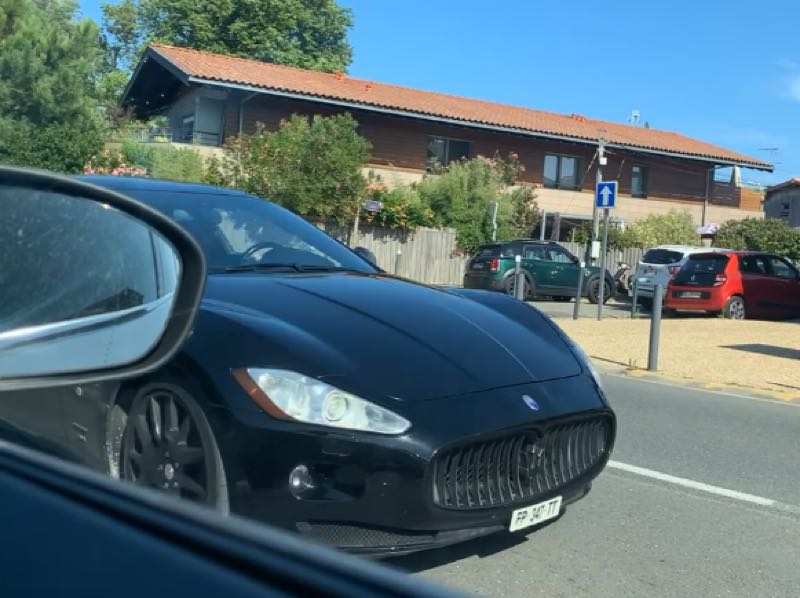 Maserati GranTurismo spotted in Arcachon