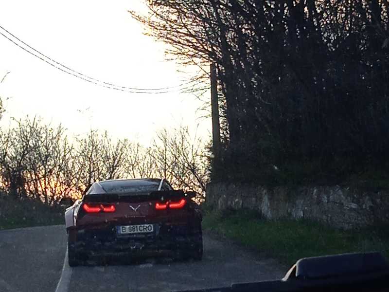 Chevrolet Corvette (2014) spotted in Ploieşti, Romania