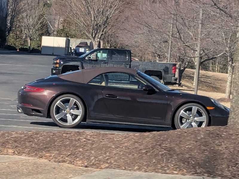 Porsche 911 Carrera 4S Cabriolet (2022) spotted in Richmond, United States