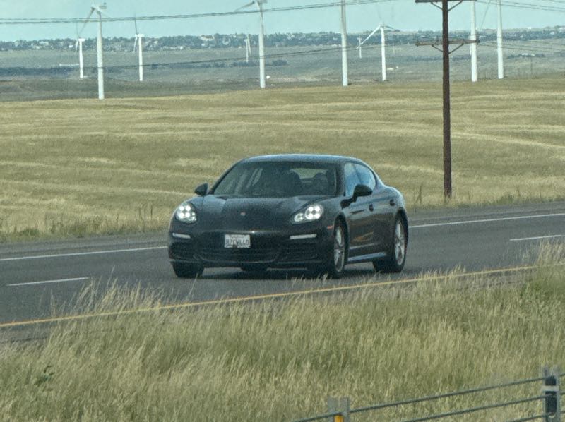 Porsche Panamera spotted in Cheyenne