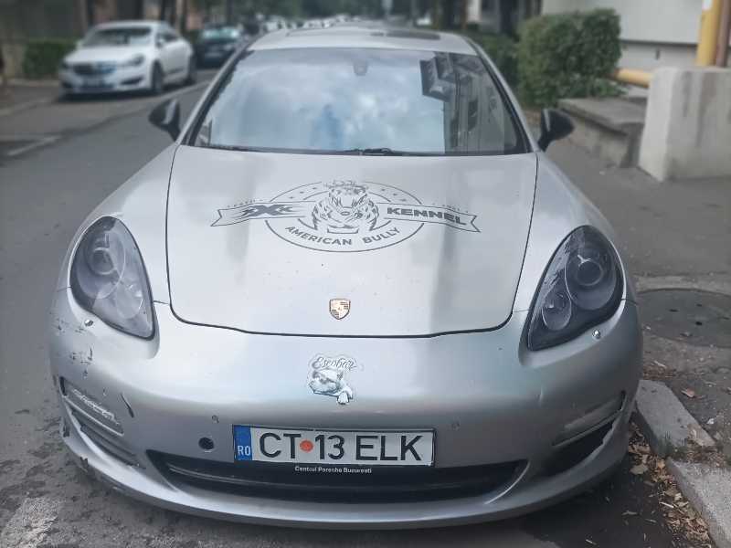 Porsche Panamera spotted in Buzău