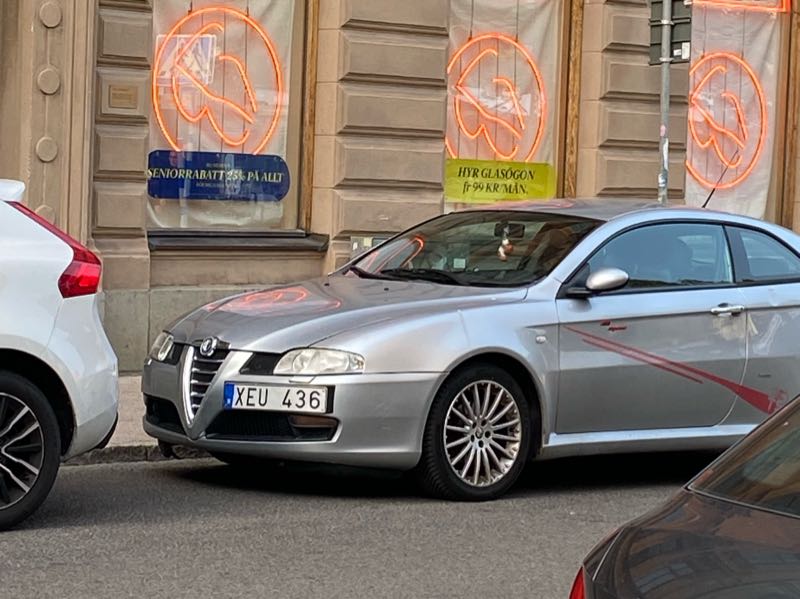 Alfa Romeo Brera spotted in Södertälje