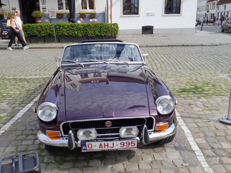 MG MGB (1970) spotted in Brugge, Belgium