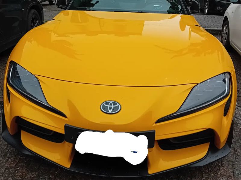 Toyota GR Supra (2020) spotted in Milan, Italy