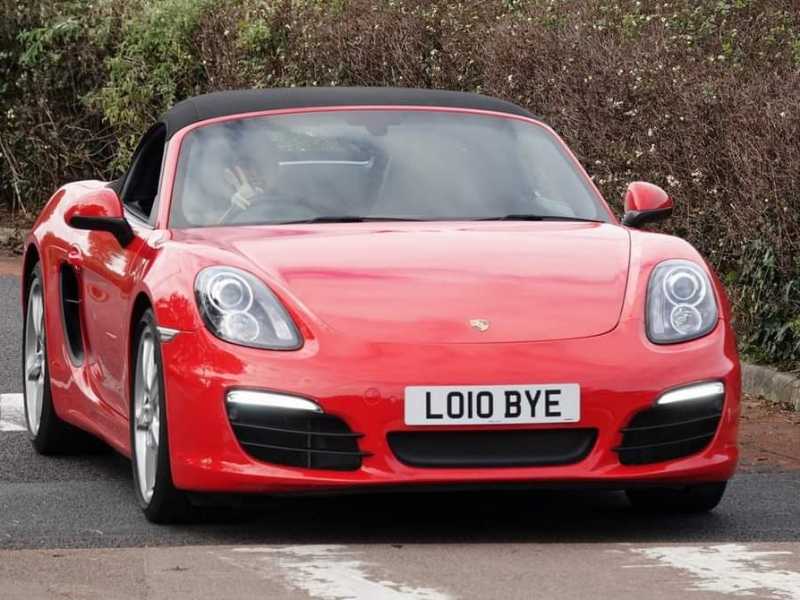 Porsche Boxster (2013) spotted in Poole, United Kingdom
