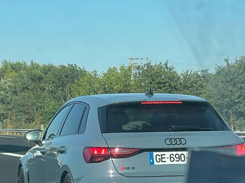Audi RS3 (2022) spotted in Nîmes, France
