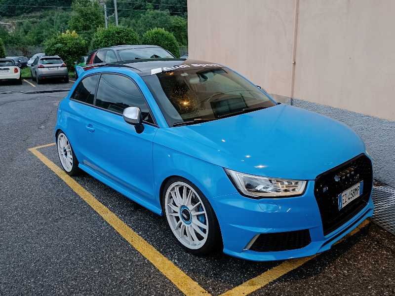 Audi S1 spotted in Bergamo