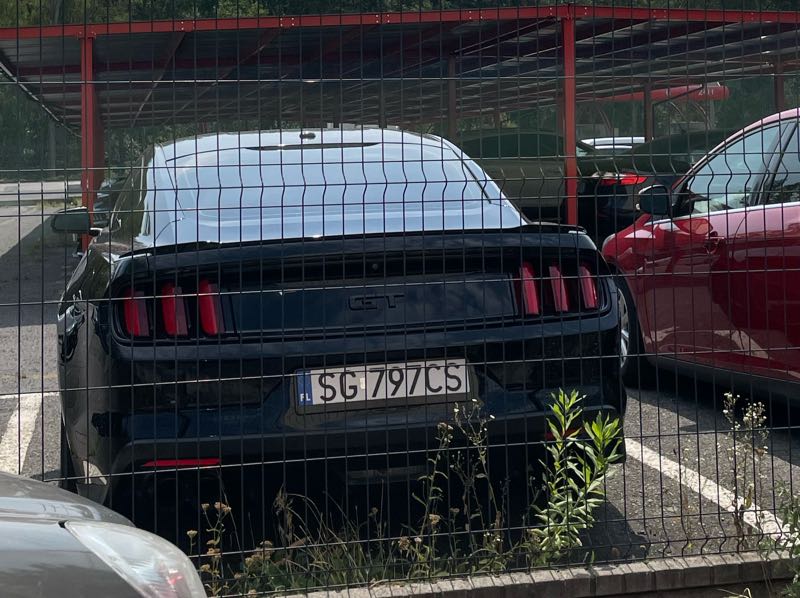 Ford Mustang GT spotted in Gliwice