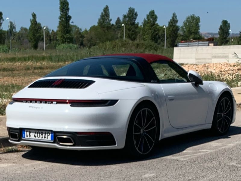 Porsche 911 Targa 4 spotted in Vasto