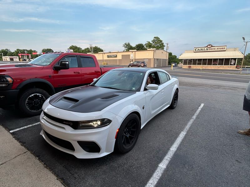 Dodge Charger SRT Hellcat spotted in Greencastle