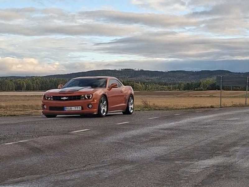 Chevrolet Camaro spotted in Svärdsjö