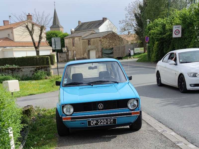 Volkswagen Golf (1980) spotted in La Roche-sur-Yon, France