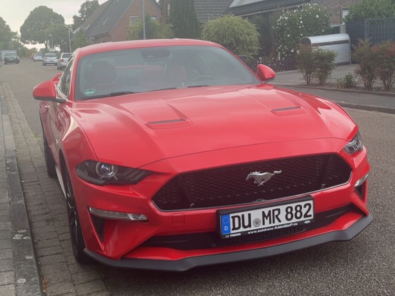 Ford Mustang spotted in Duisburg