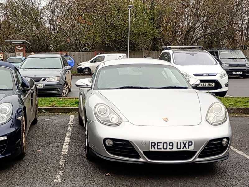 Porsche Cayman (2009) spotted in Builth Wells, United Kingdom