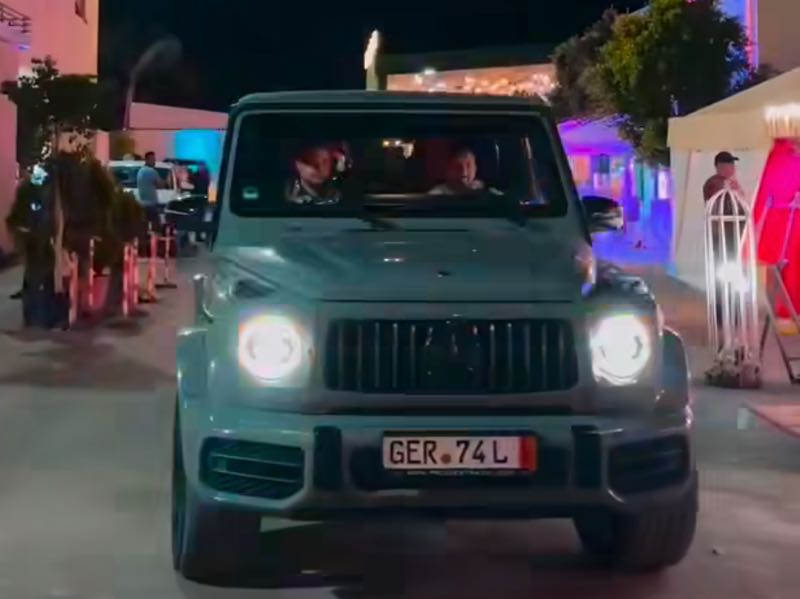 Mercedes-Benz G-Class AMG spotted in Khouribga
