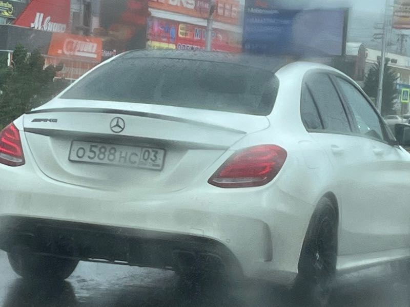 Mercedes-Benz C-Class AMG spotted in Ulan-Ude