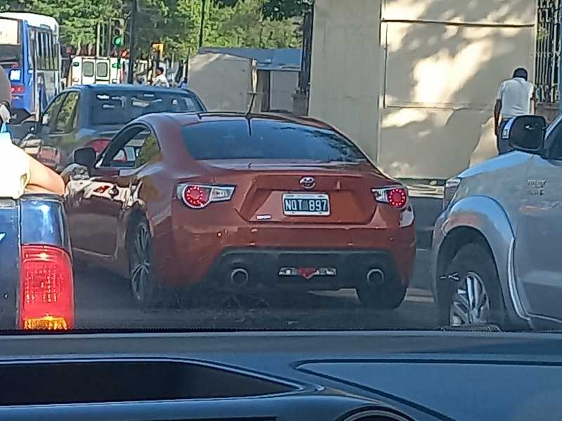 Toyota 86 spotted in Salta