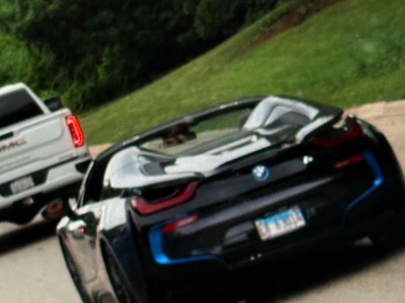 BMW i8 spotted in Elgin