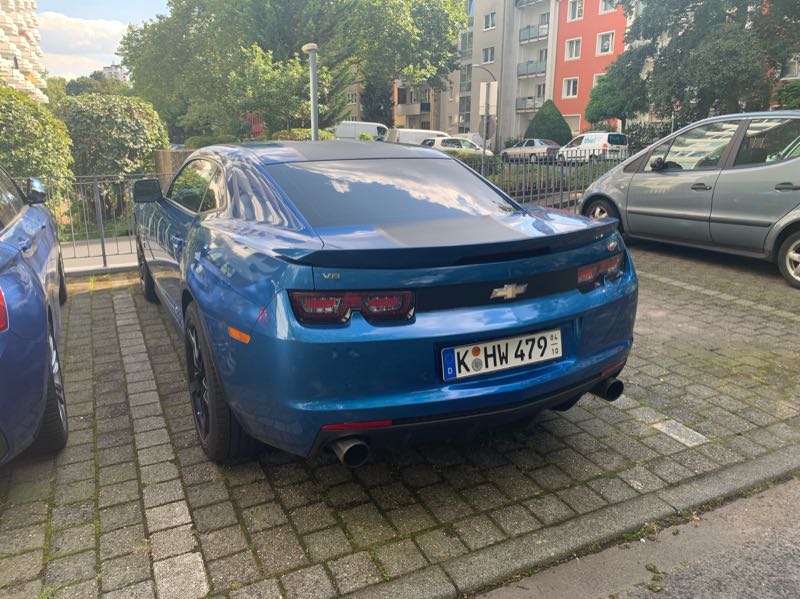 Chevrolet Camaro spotted in Köln
