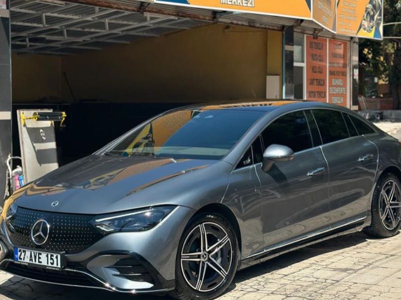 Mercedes-Benz EQS (2022) spotted in Gaziantep, Turkey