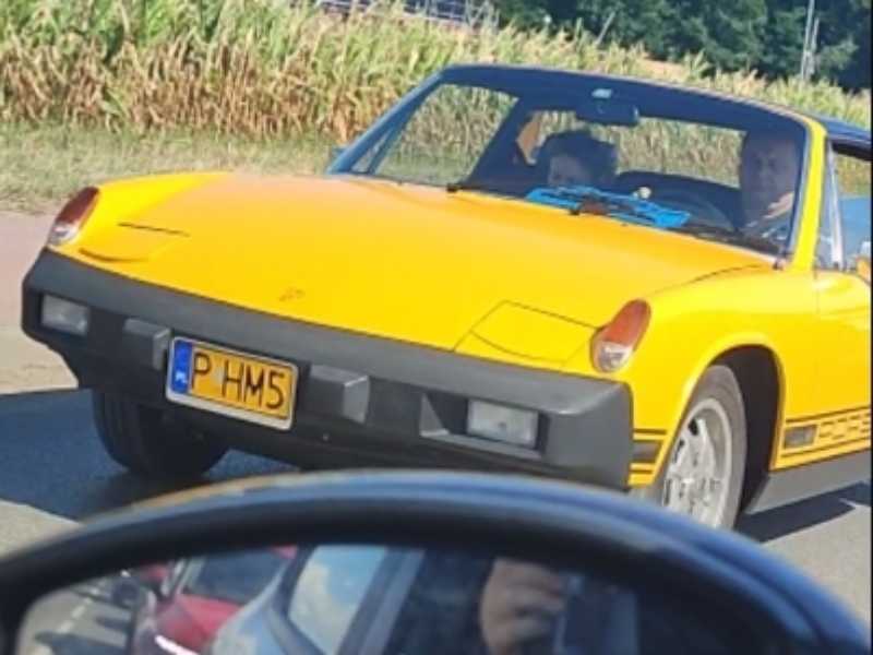 Porsche 914 spotted in Wrocław
