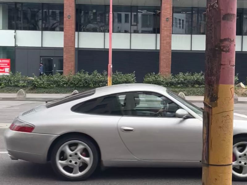 Porsche 911 (1999) spotted in Bratislava, Slovakia
