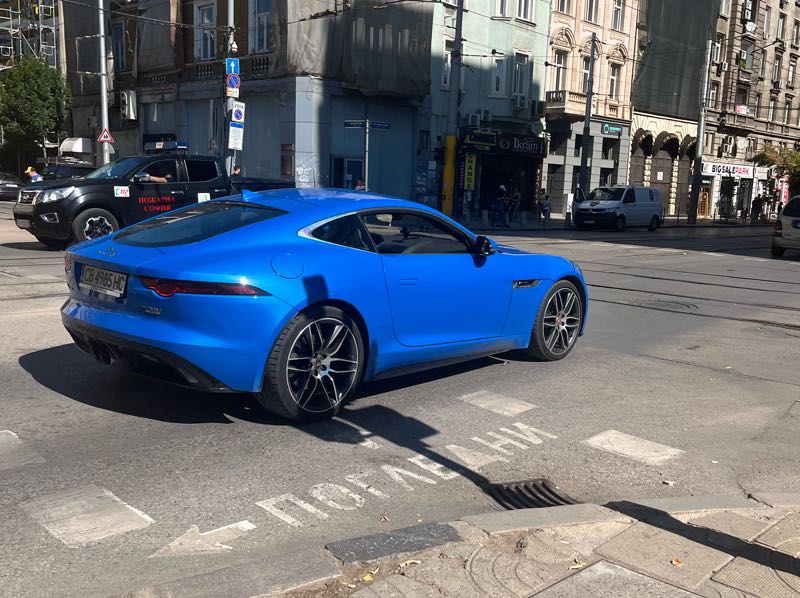 Jaguar F-Type spotted in Chavdar