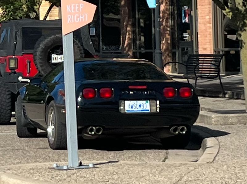 Chevrolet Corvette (1991) spotted in Grand Rapids, United States