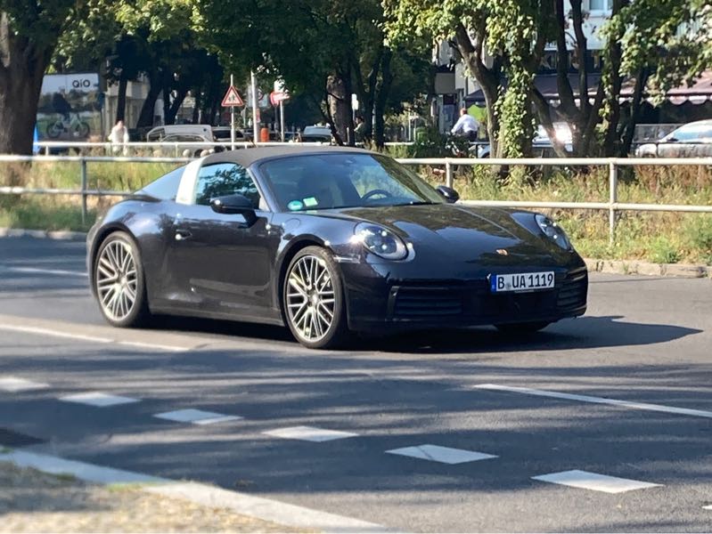 Porsche 911 (2022) spotted in Berlin, Germany