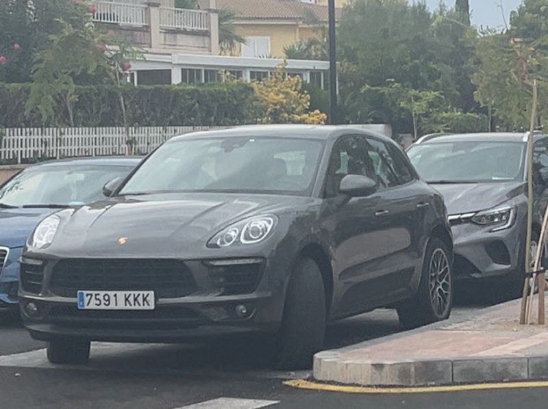 Porsche Macan spotted in Santa Margalida