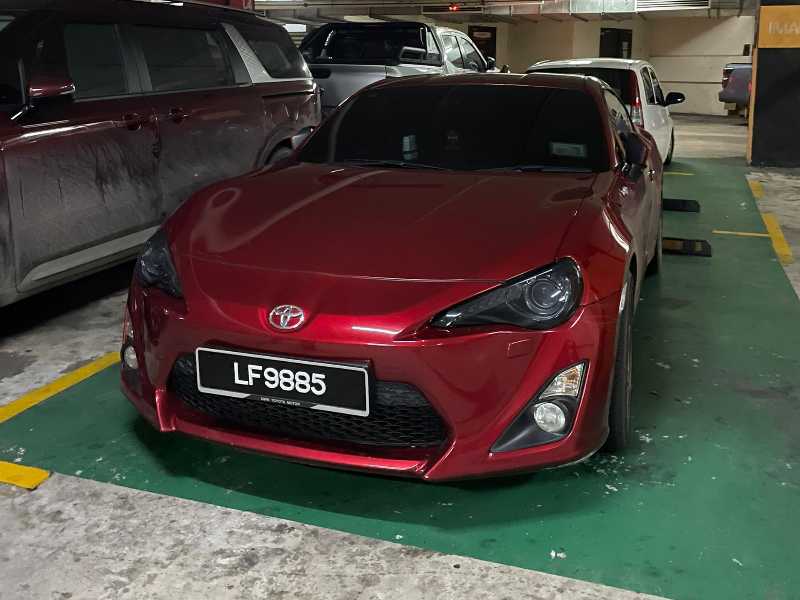 Toyota 86 spotted in Kota Kinabalu