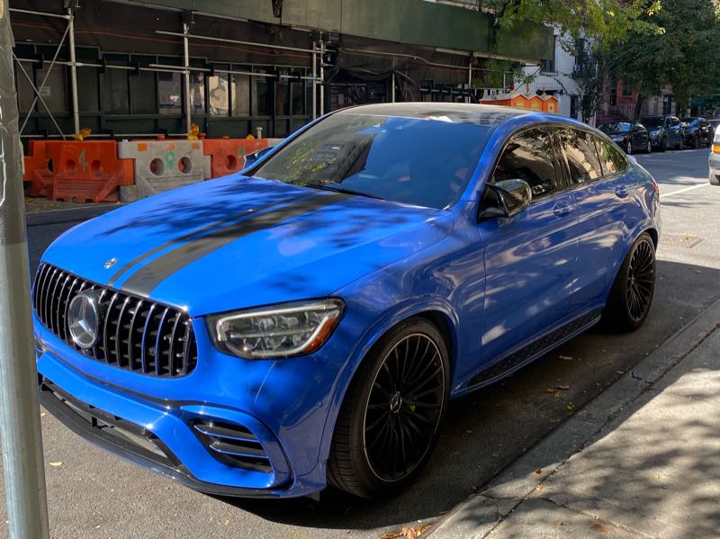 Mercedes-Benz GLC Coupe spotted in Kara-Kulja