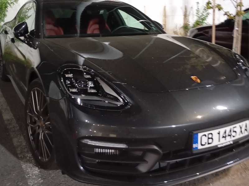 Porsche Panamera spotted in Veliko Tŭrnovo