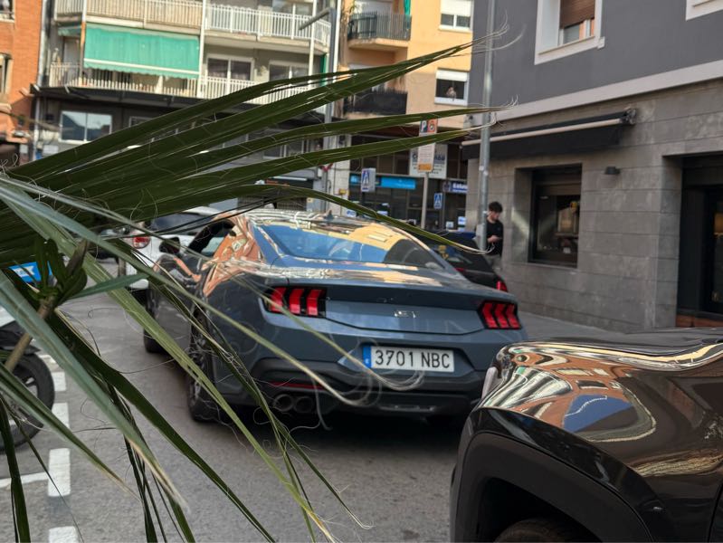 Ford Mustang spotted in Castelldefels