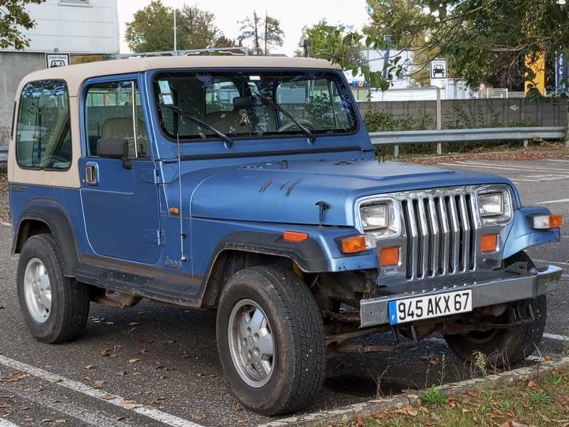 Jeep Wrangler spotted in Strasbourg